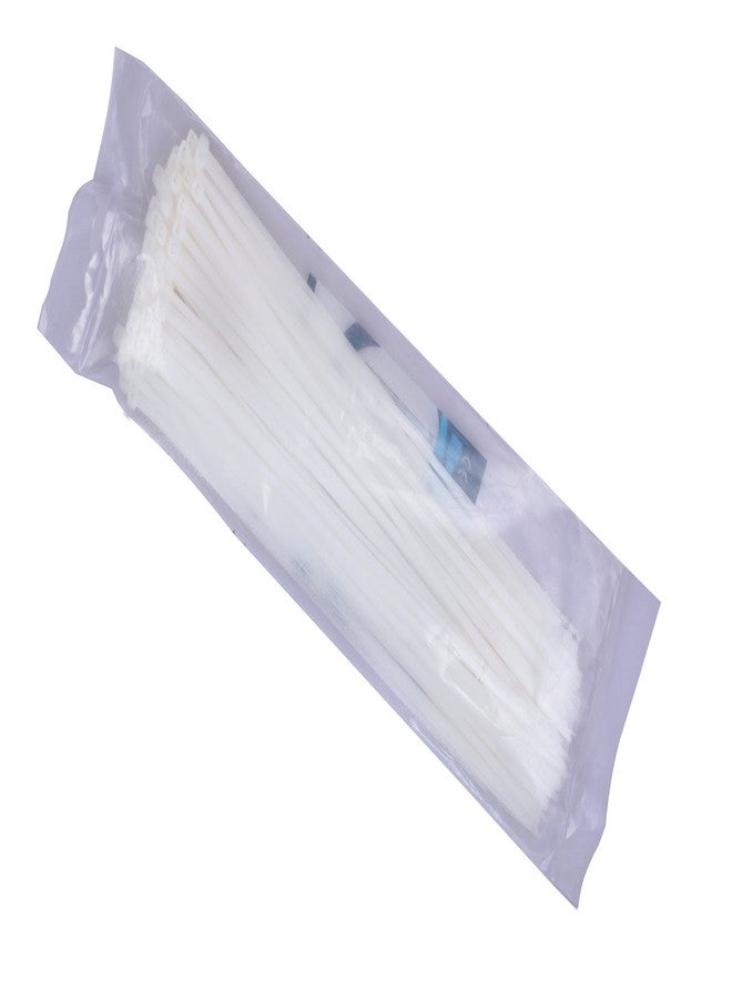 Tycab Nylon Cable Ties 300 mm (White, 12 Inch) - Pack of 100 - Image 2